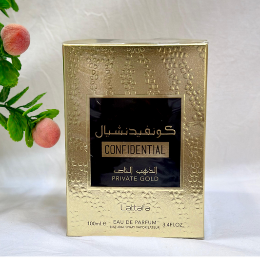 CONFIDENTIAL GOLD LATTAFA EDP 100 ML